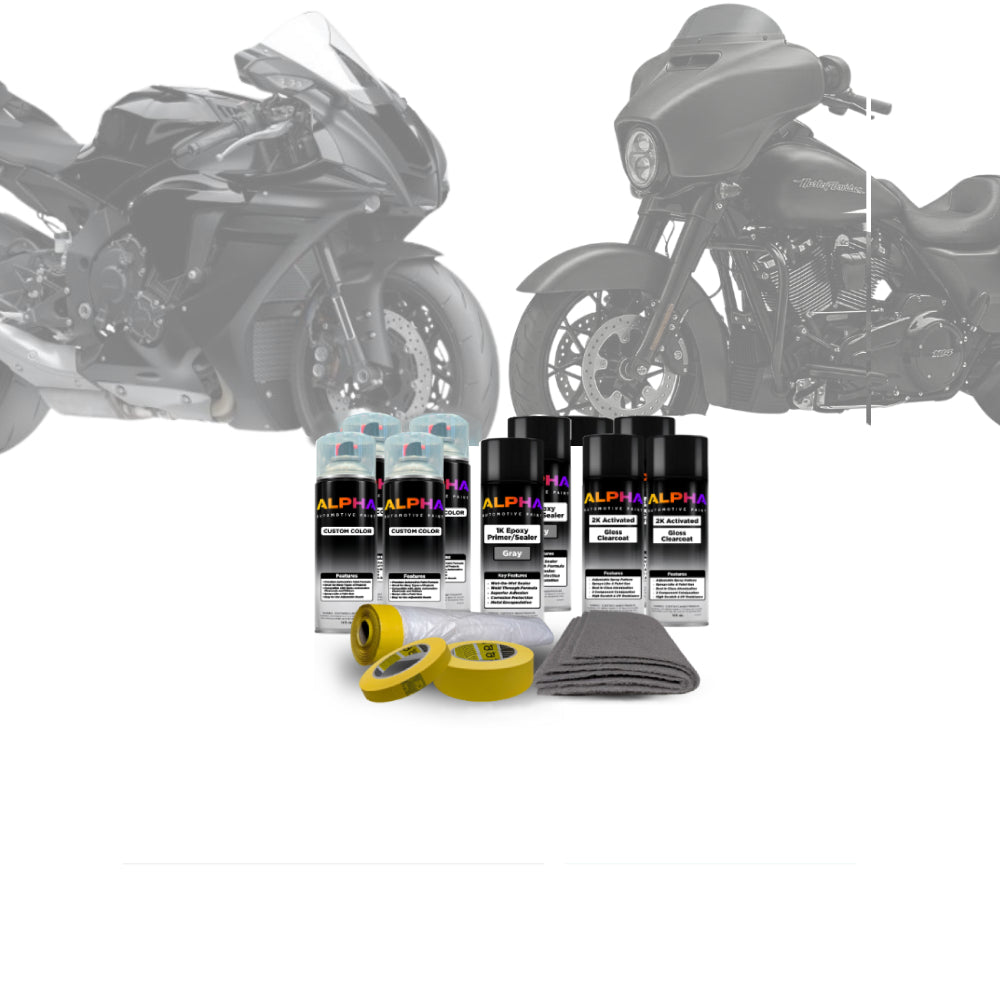 Alpha Motorcycle Paint Kits