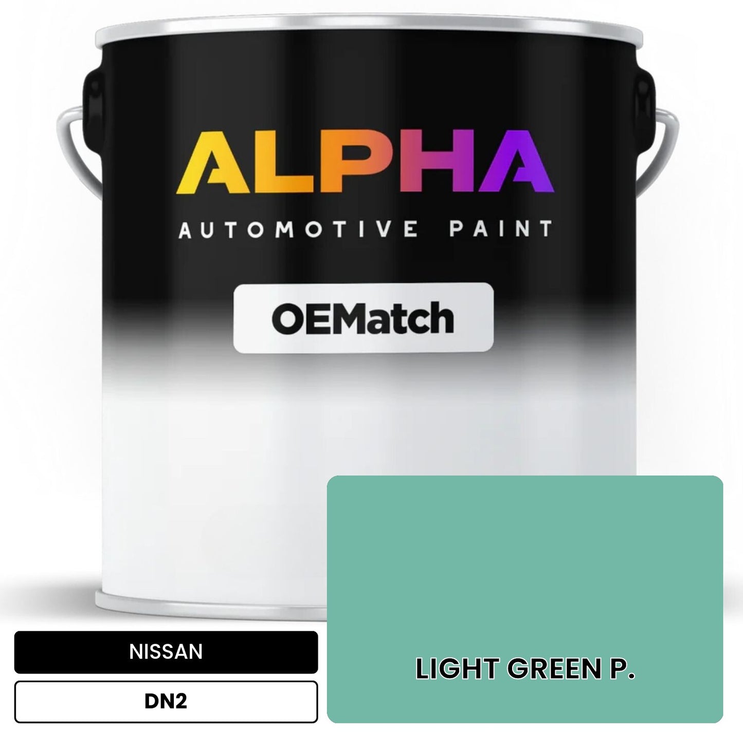 NISSAN LIGHT GREEN P. DN2 OEMatch Basecoat
