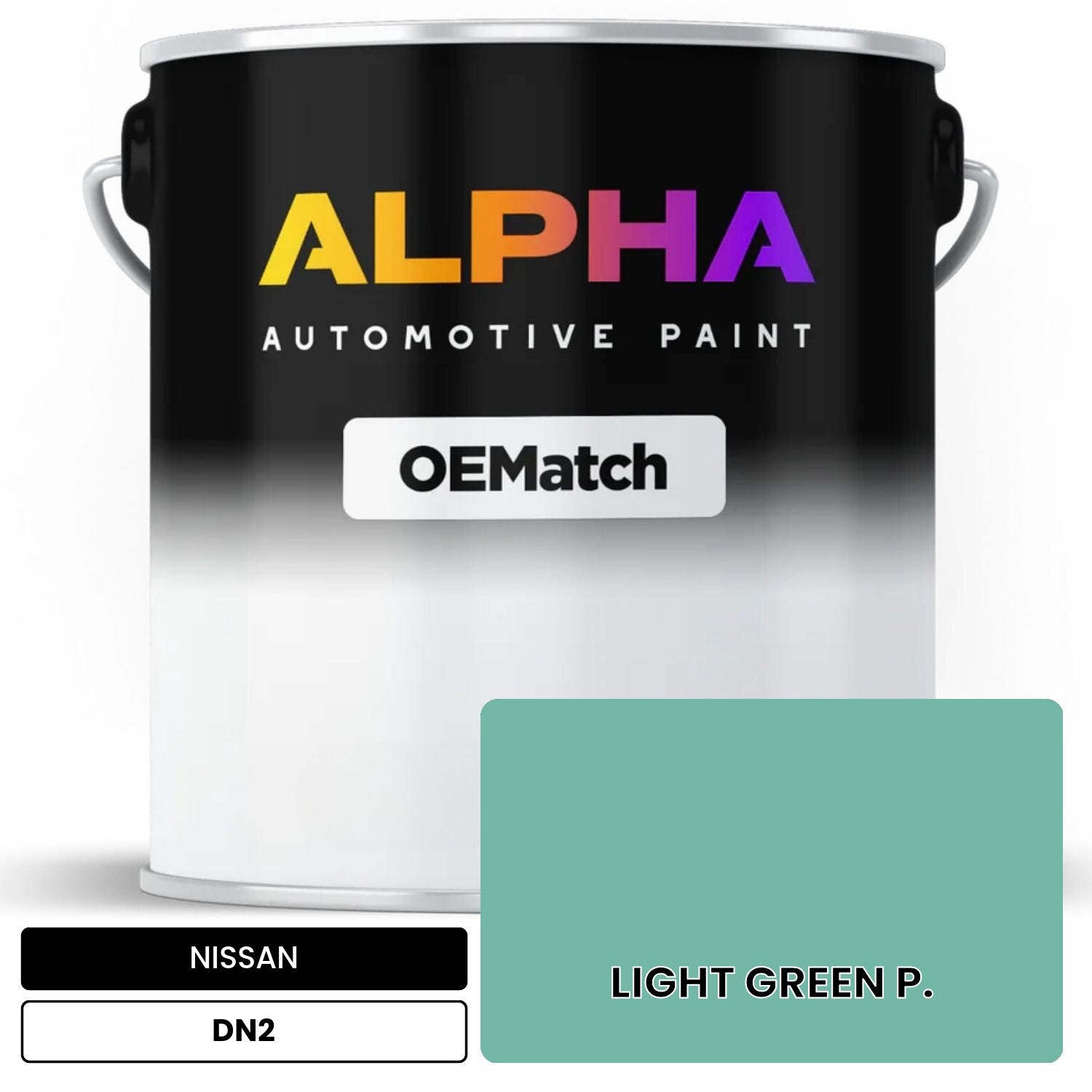 NISSAN LIGHT GREEN P. DN2 OEMatch Basecoat