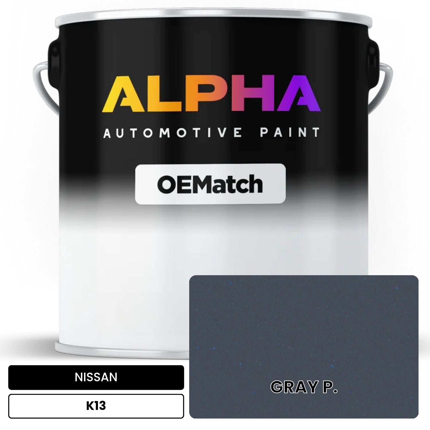 NISSAN GRAY P. K13 OEMatch Basecoat