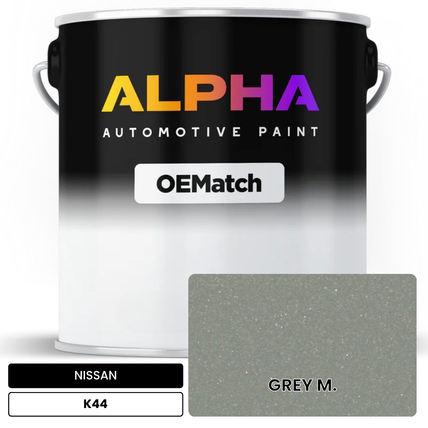NISSAN GREY M. K44 OEMatch Basecoat