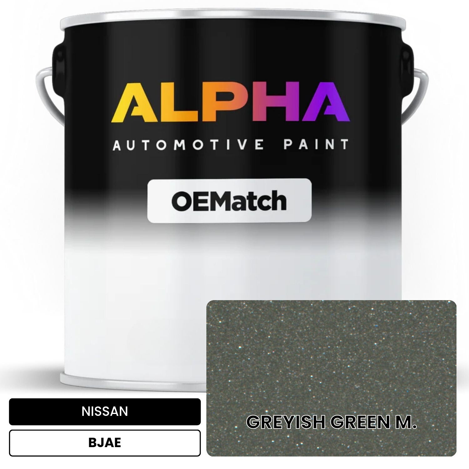 NISSAN GREYISH GREEN M. BJAE OEMatch Basecoat