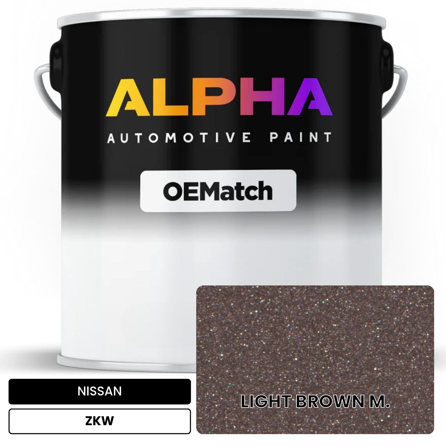 NISSAN LIGHT BROWN M. ZKW OEMatch Basecoat