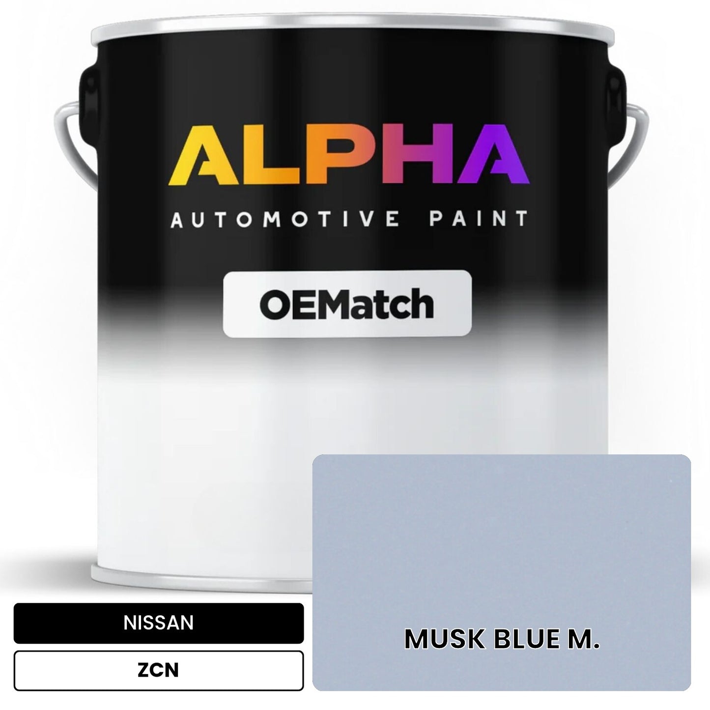 NISSAN MUSK BLUE M. ZCN OEMatch Basecoat
