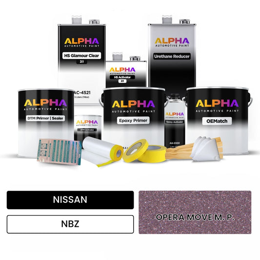 NISSAN OPERA MOVE M. P. NBZ OEMatch Vehicle Paint Kit