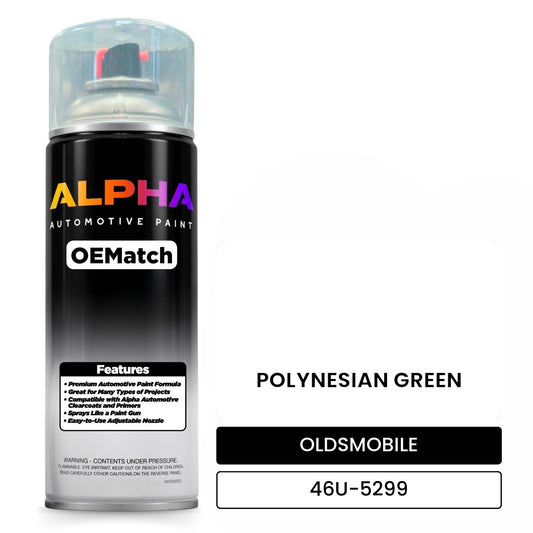 OLDSMOBILE POLYNESIAN GREEN 46U-5299 OEMatch Spraycan