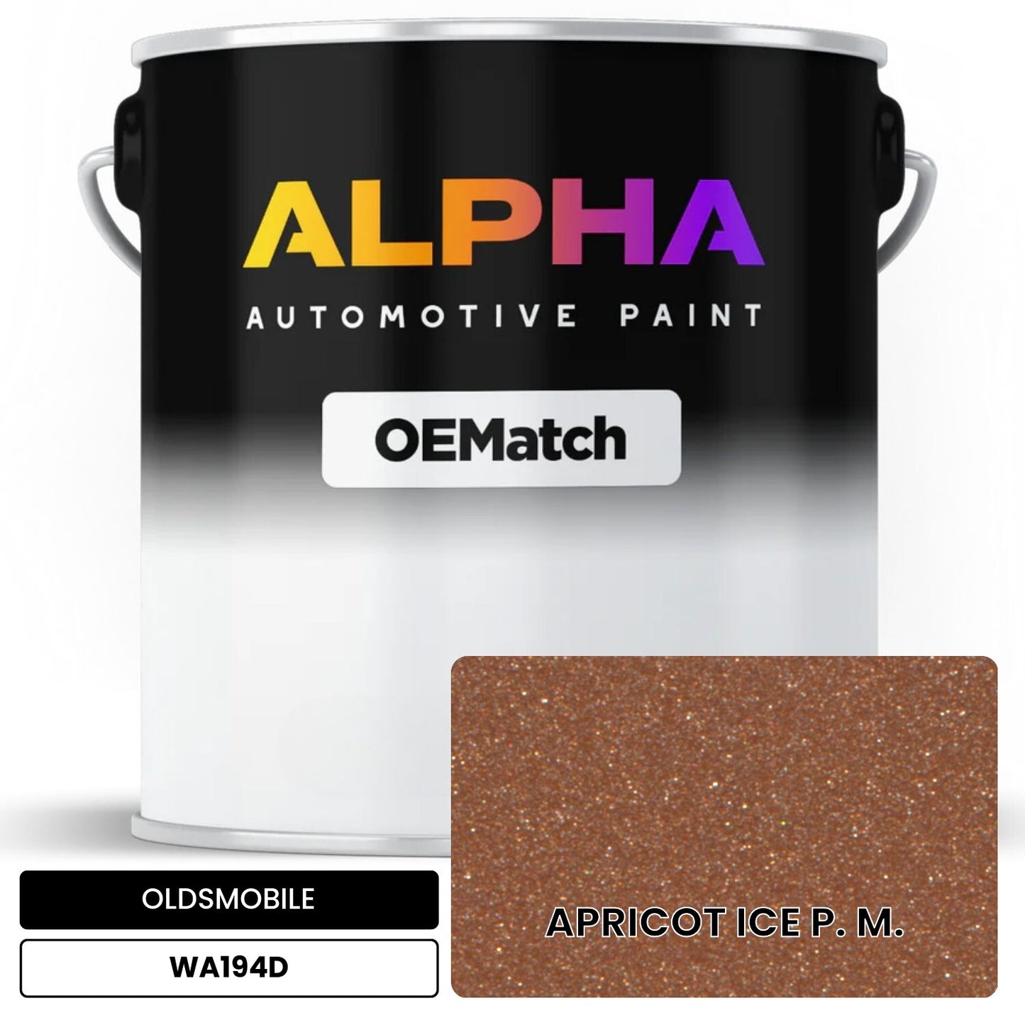 OLDSMOBILE APRICOT ICE P. M. WA194D OEMatch Basecoat