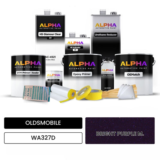 OLDSMOBILE BRIGHT PURPLE M. WA327D OEMatch Vehicle Paint Kit