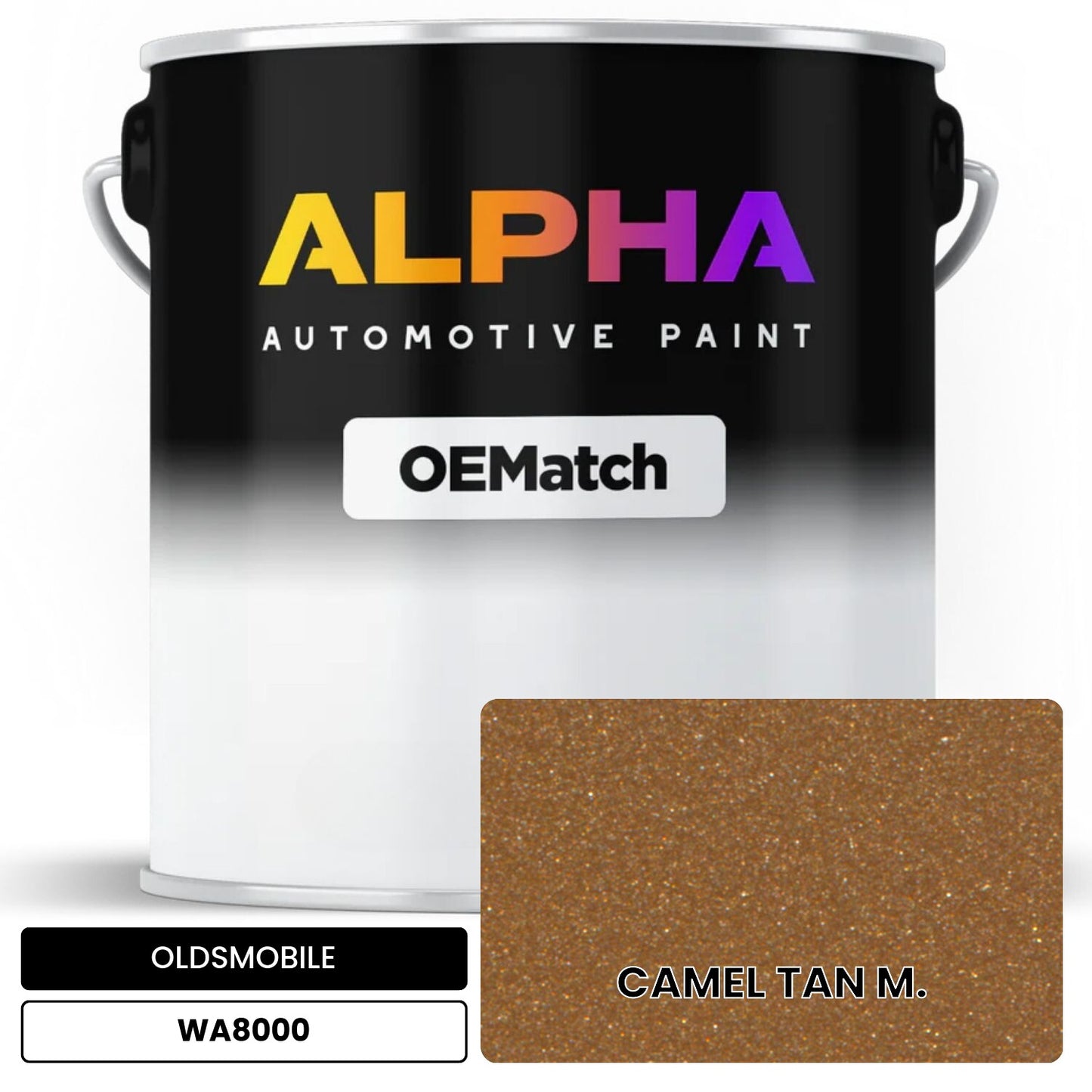 OLDSMOBILE CAMEL TAN M. WA8000 OEMatch Basecoat