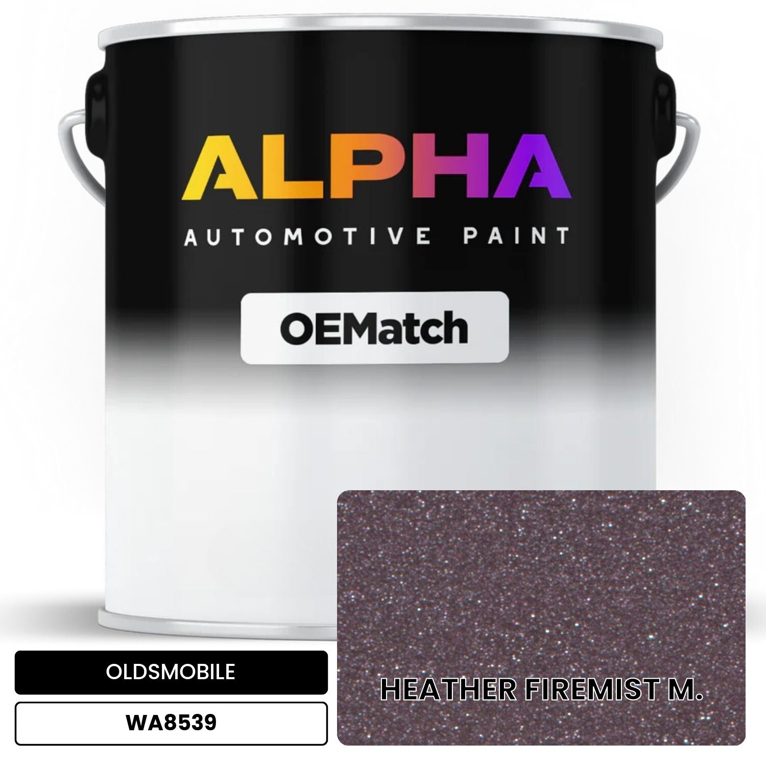 OLDSMOBILE HEATHER FIREMIST M. WA8539 OEMatch Basecoat