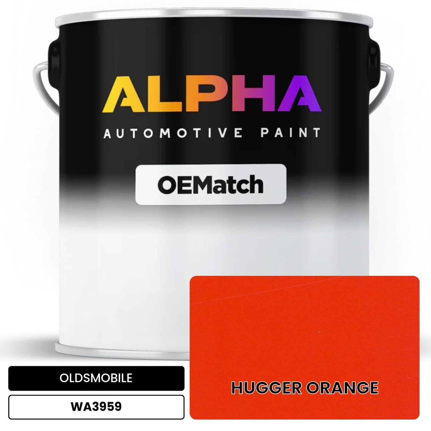 OLDSMOBILE HUGGER ORANGE WA3959 OEMatch Basecoat