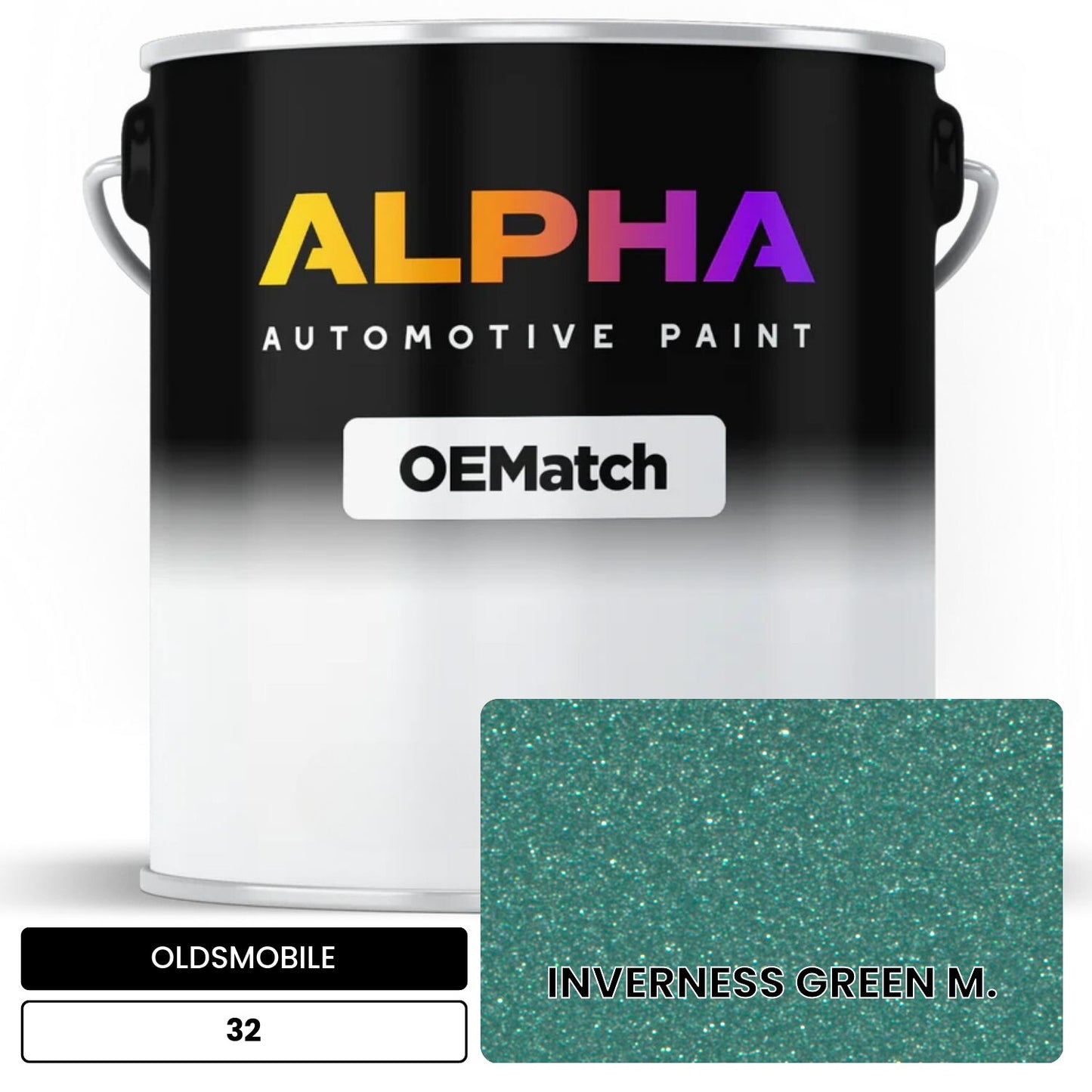 OLDSMOBILE INVERNESS GREEN M. 32 OEMatch Basecoat