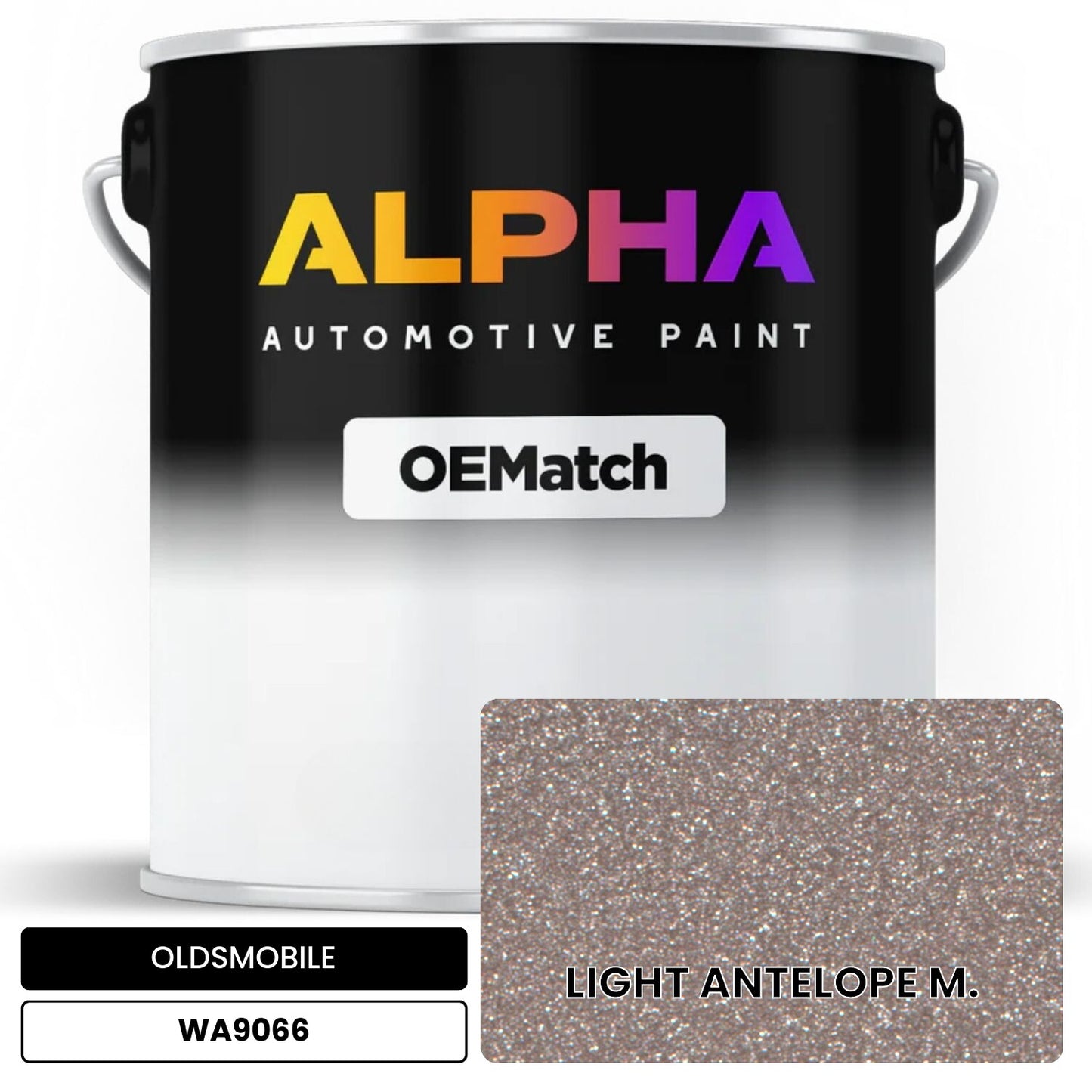 OLDSMOBILE LIGHT ANTELOPE M. WA9066 OEMatch Basecoat