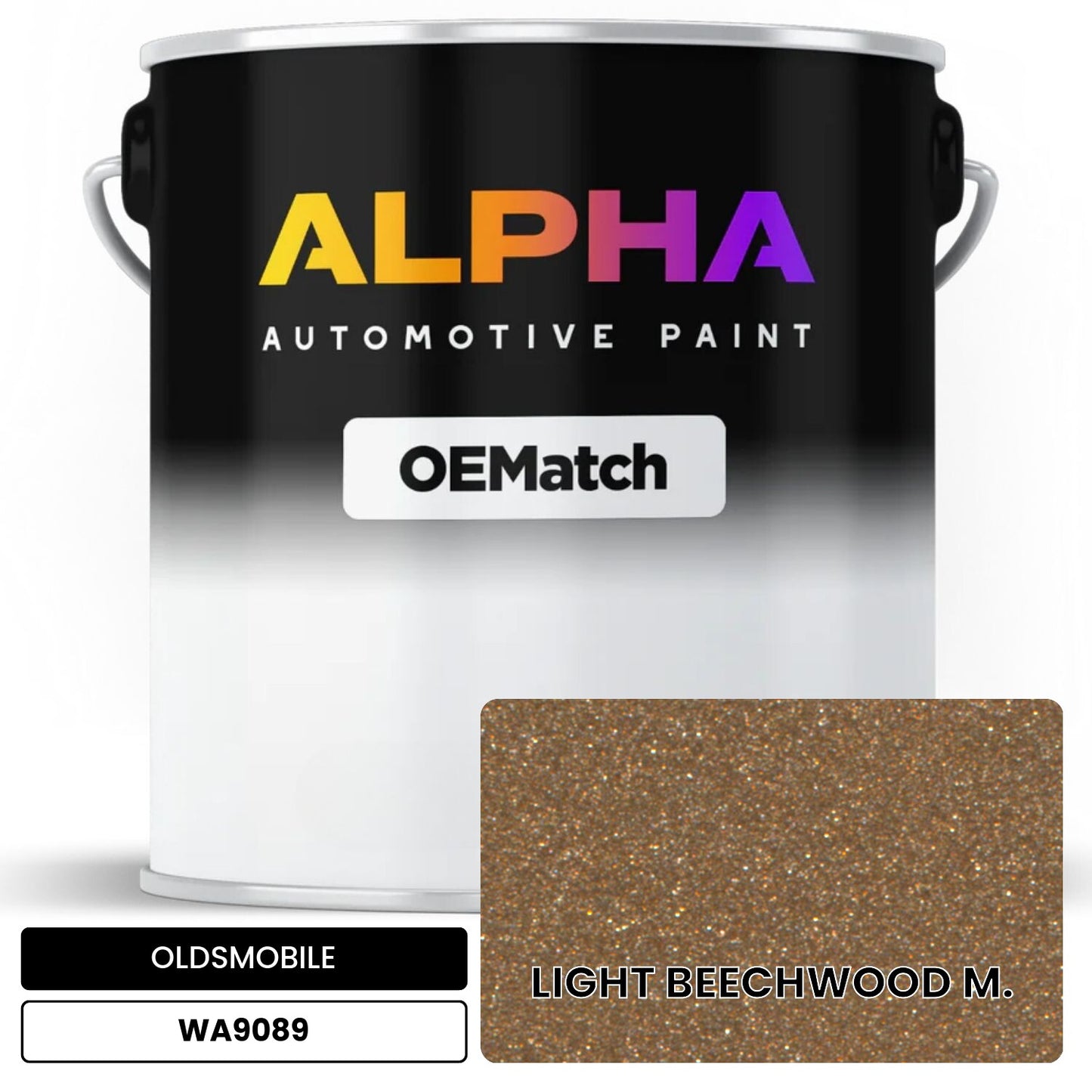 OLDSMOBILE LIGHT BEECHWOOD M. WA9089 OEMatch Basecoat