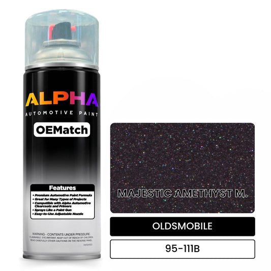 OLDSMOBILE MAJESTIC AMETHYST M. 95-111B OEMatch Spraycan
