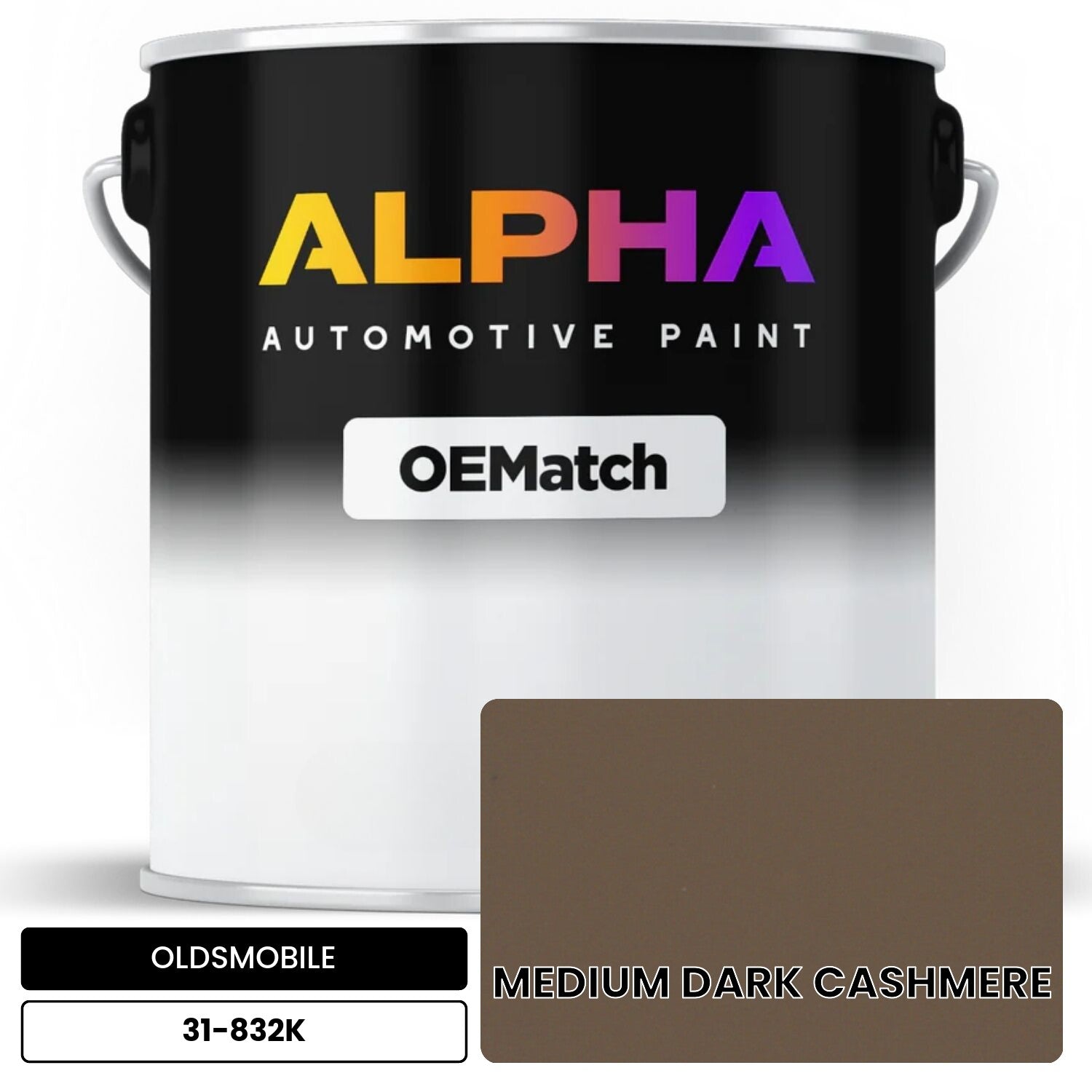 OLDSMOBILE MEDIUM DARK CASHMERE 31-832K OEMatch Basecoat