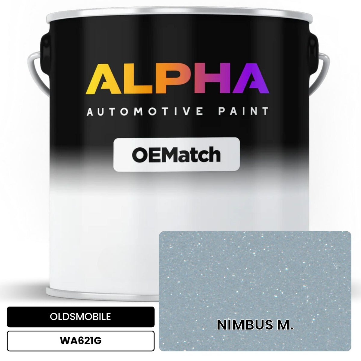 OLDSMOBILE NIMBUS M. WA621G OEMatch Basecoat