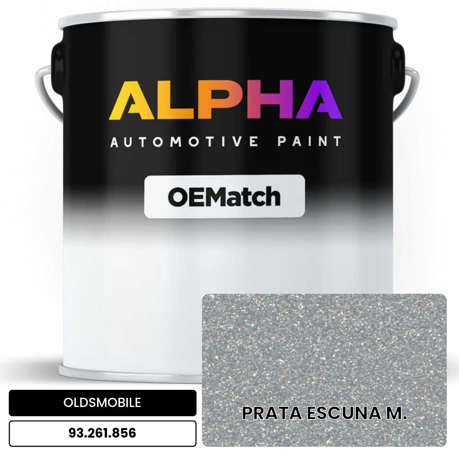 OLDSMOBILE PRATA ESCUNA M. 93.261.856 OEMatch Basecoat