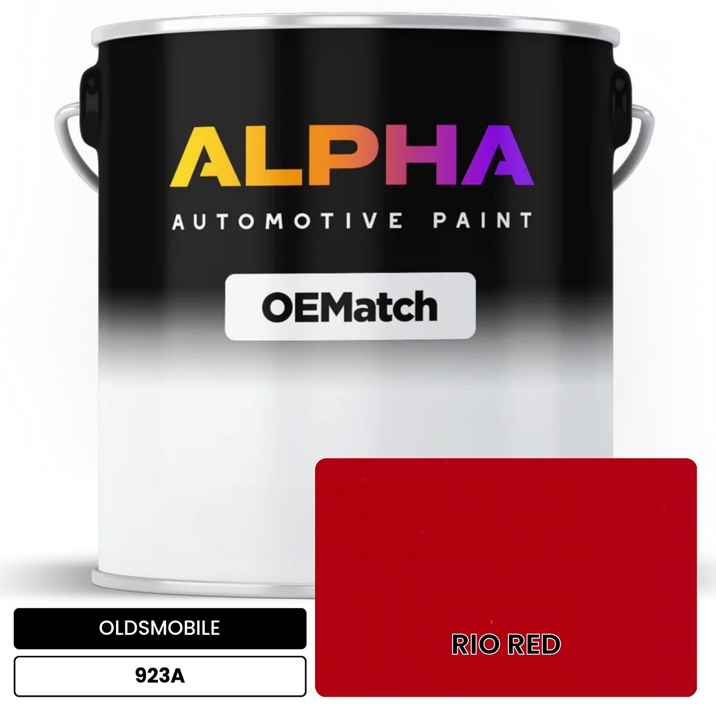 OLDSMOBILE RIO RED 923A OEMatch Basecoat