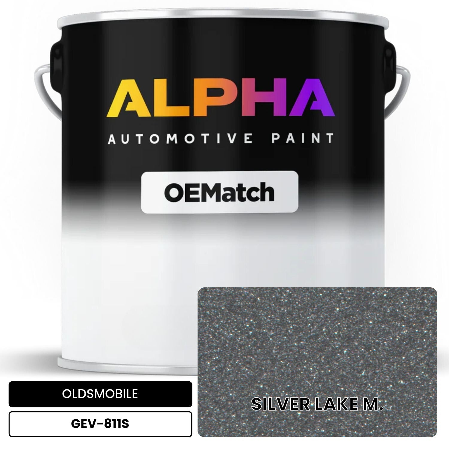 OLDSMOBILE SILVER LAKE M. GEV-811S OEMatch Basecoat