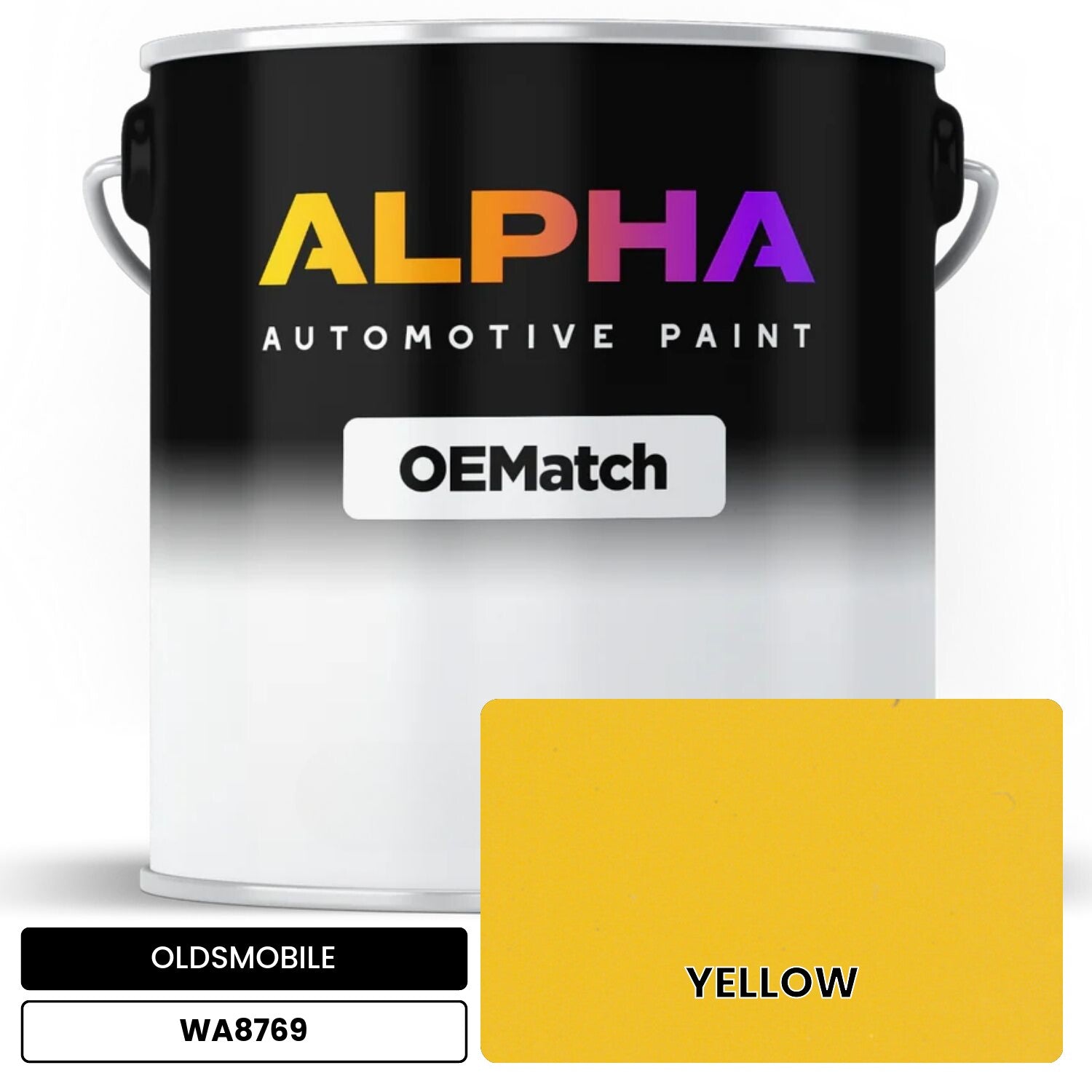 OLDSMOBILE YELLOW WA8769 OEMatch Basecoat