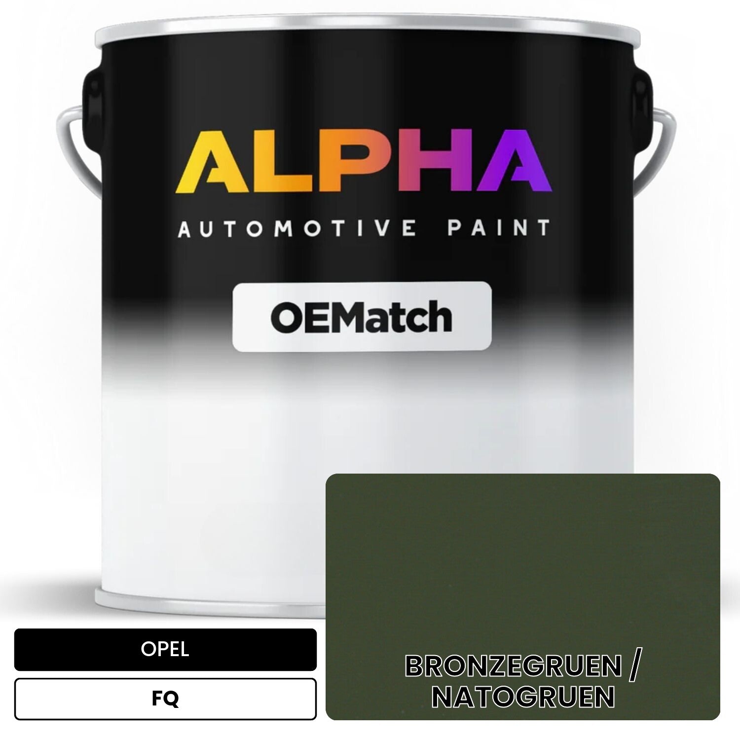 OPEL BRONZEGRUEN / NATOGRUEN FQ OEMatch Basecoat