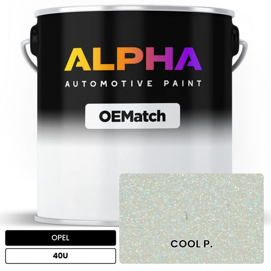 OPEL COOL P. 40U OEMatch Basecoat