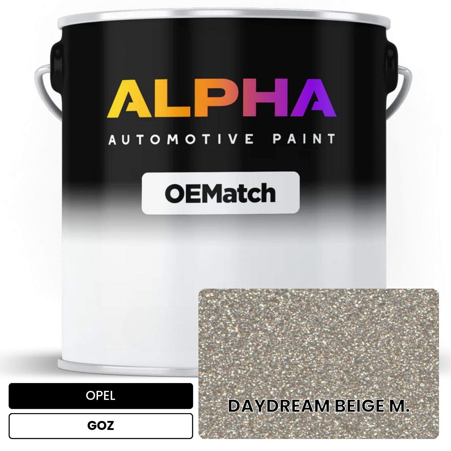 OPEL DAYDREAM BEIGE M. GOZ OEMatch Basecoat