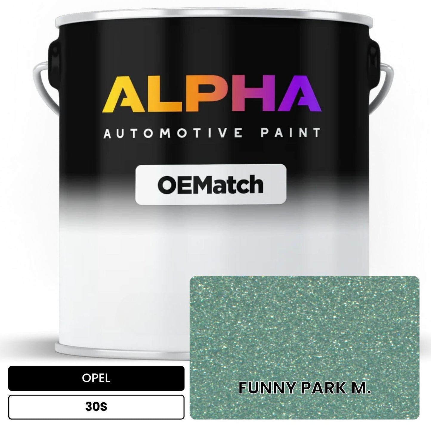 OPEL FUNNY PARK M. 30S OEMatch Basecoat