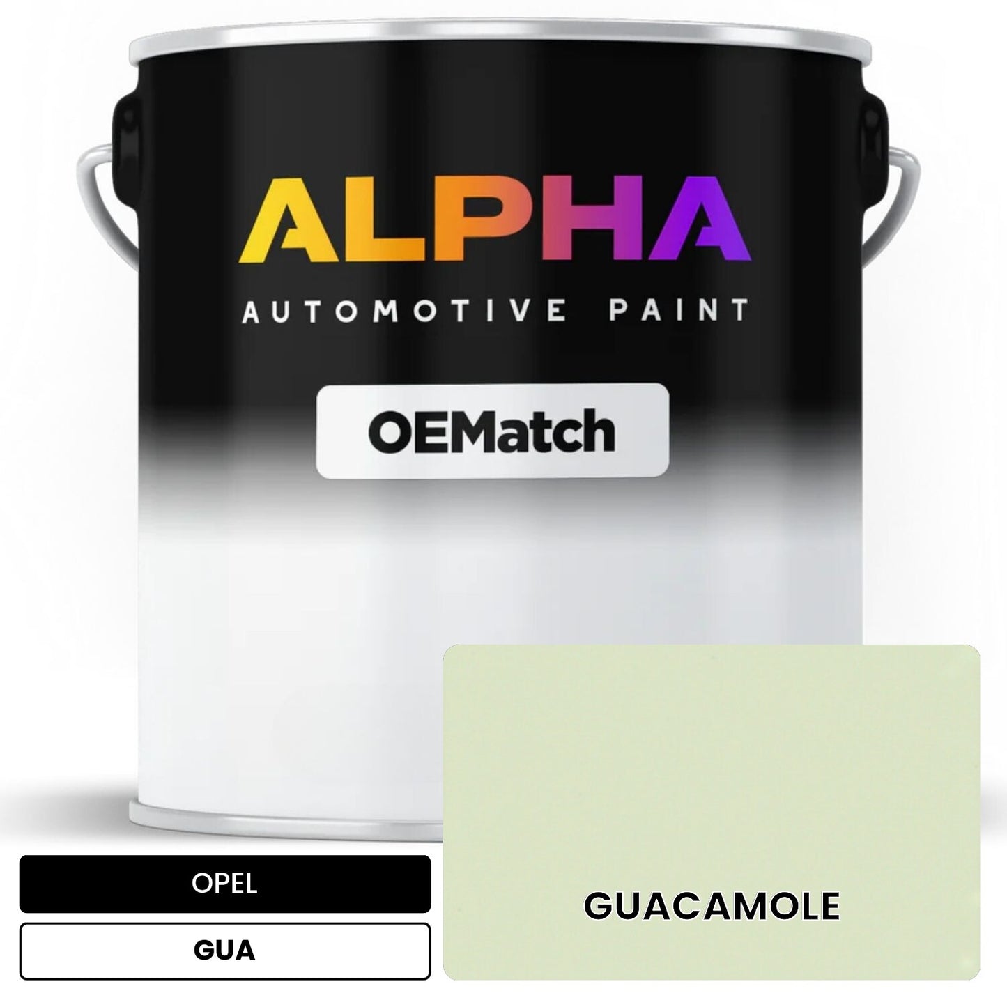 OPEL GUACAMOLE GUA OEMatch Basecoat