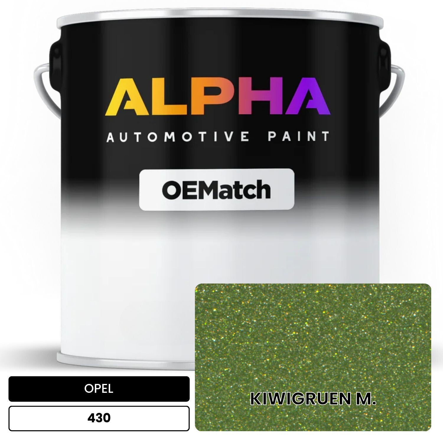 OPEL KIWIGRUEN M. 430 OEMatch Basecoat