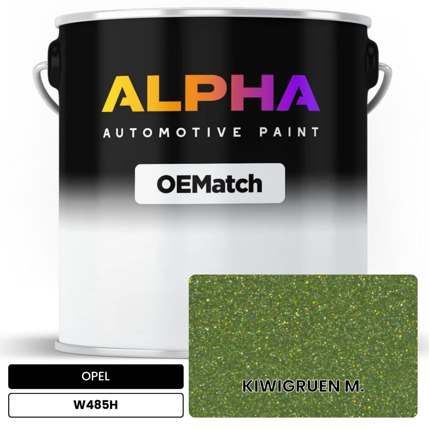 OPEL KIWIGRUEN M. W485H OEMatch Basecoat