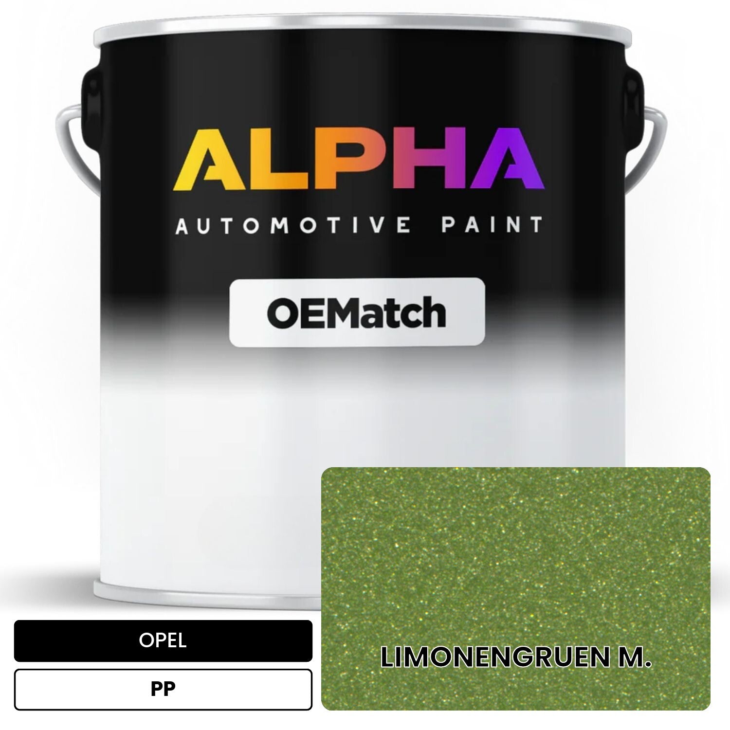 OPEL LIMONENGRUEN M. PP OEMatch Basecoat