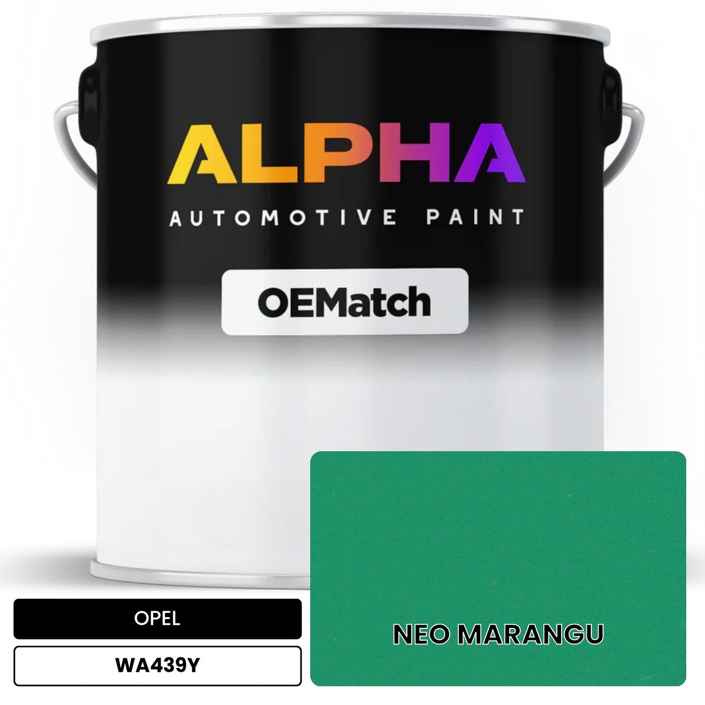 OPEL NEO MARANGU WA439Y OEMatch Basecoat