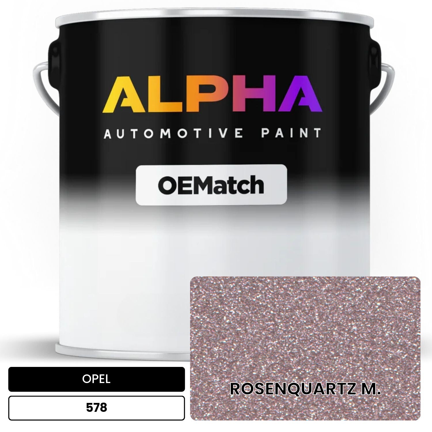 OPEL ROSENQUARTZ M. 578 OEMatch Basecoat