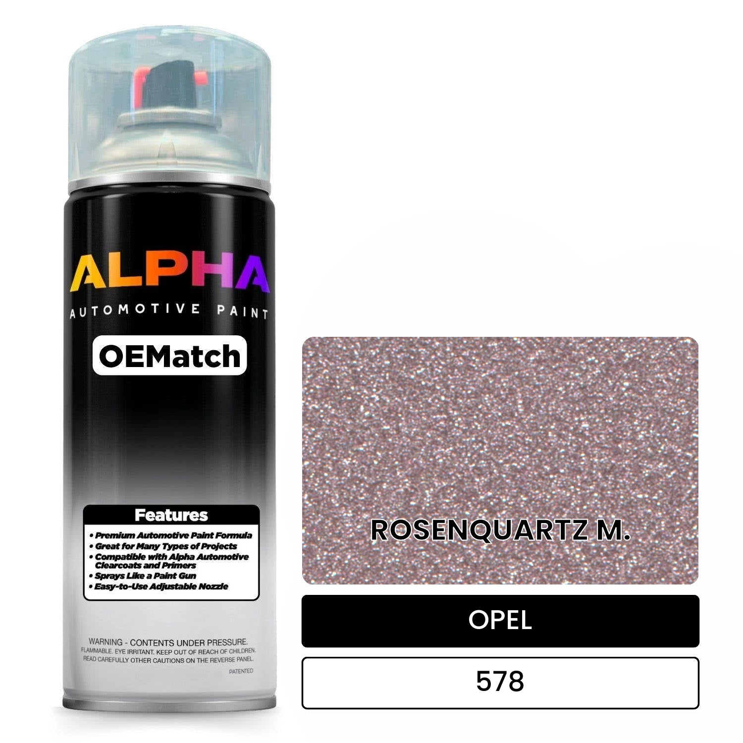 OPEL ROSENQUARTZ M. 578 OEMatch Spraycan