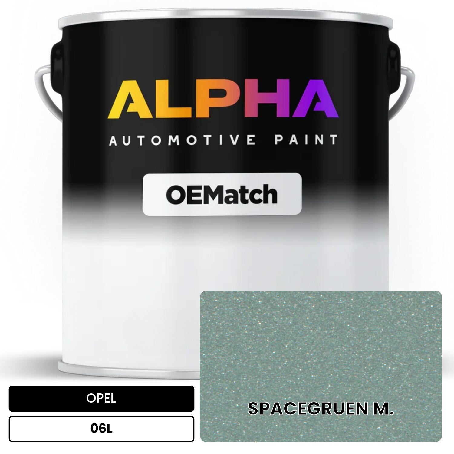 OPEL SPACEGRUEN M. 06L OEMatch Basecoat