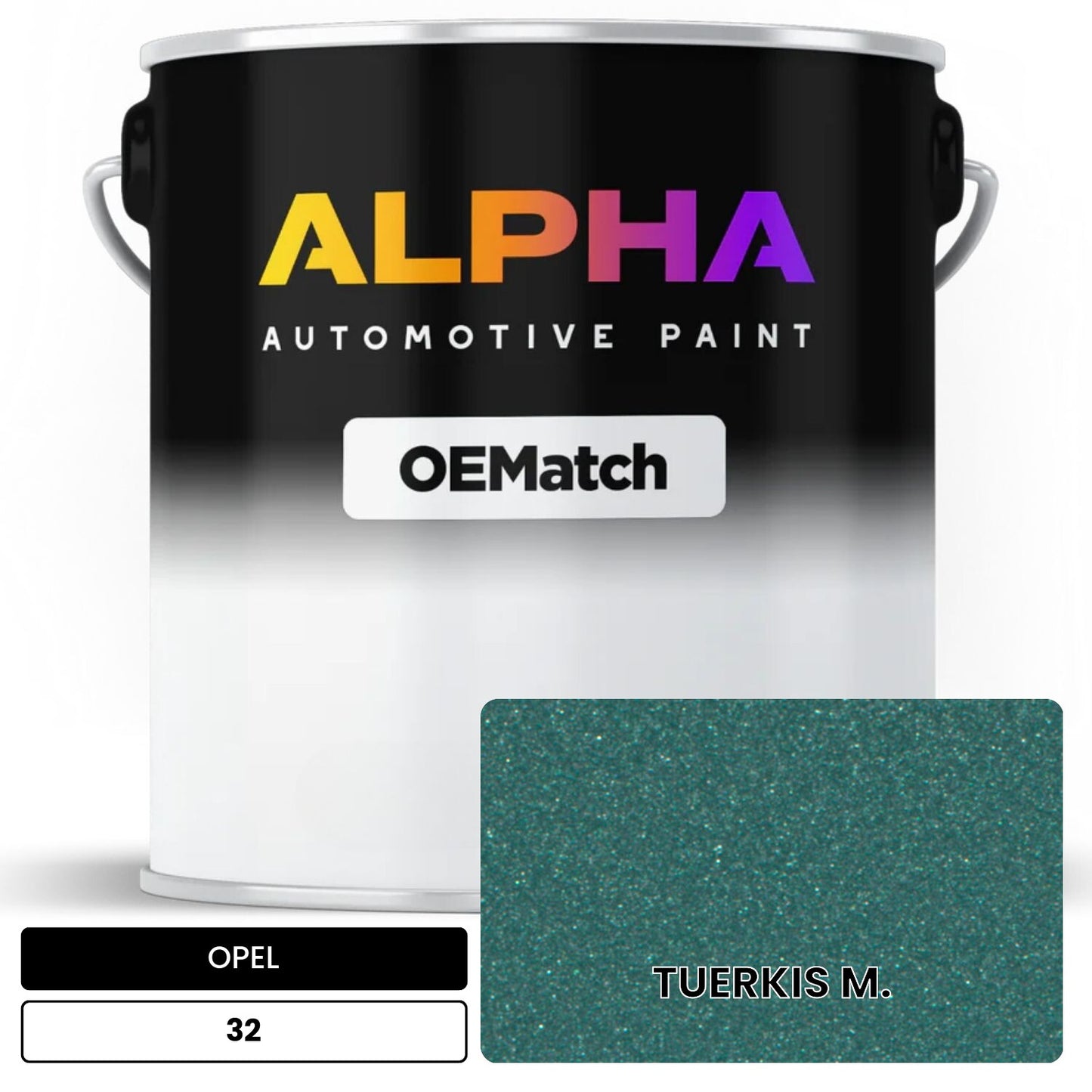 OPEL TUERKIS M. 32 OEMatch Basecoat