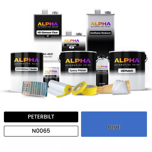 PETERBILT BLUE N0065 OEMatch Vehicle Paint Kit