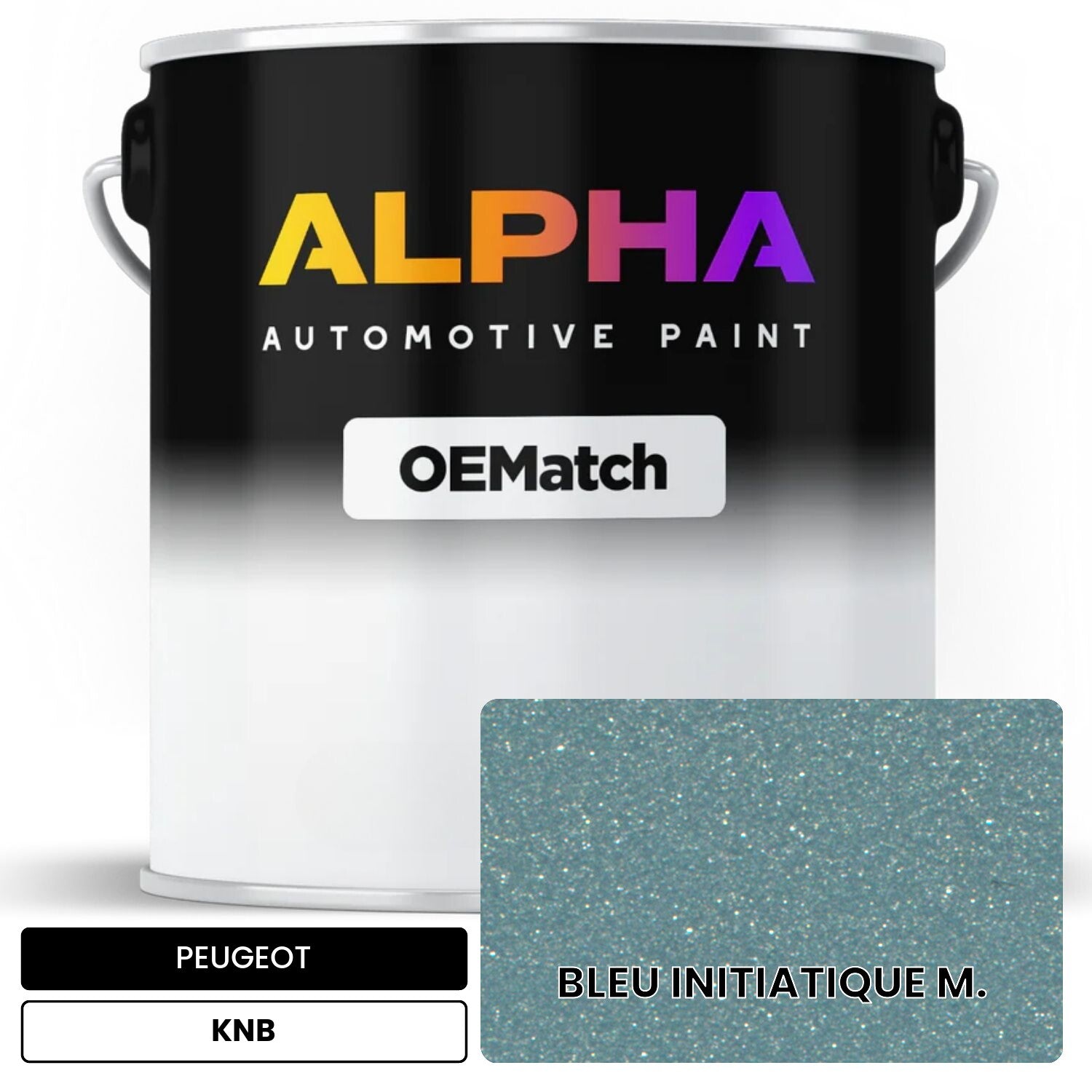 PEUGEOT BLEU INITIATIQUE M. KNB OEMatch Basecoat
