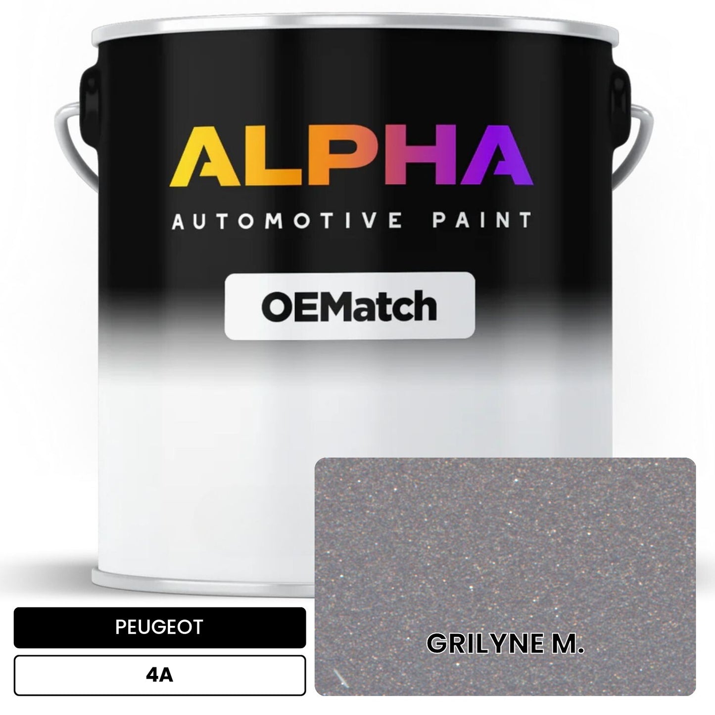 PEUGEOT GRILYNE M. 4A OEMatch Basecoat