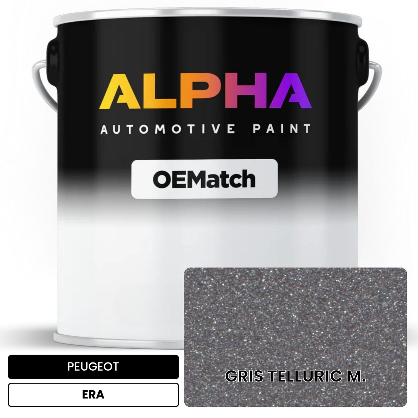 PEUGEOT GRIS TELLURIC M. ERA OEMatch Basecoat