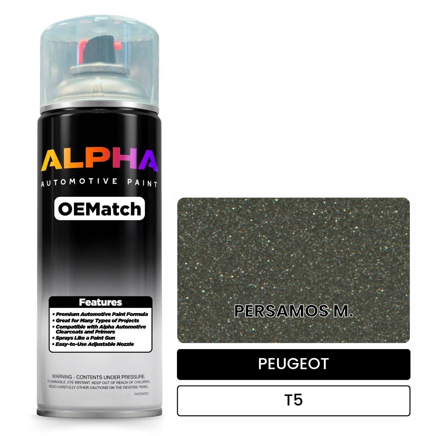 PEUGEOT PERSAMOS M. T5 OEMatch Spraycan