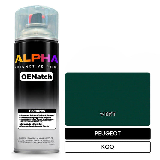 PEUGEOT VERT KQQ OEMatch Spraycan