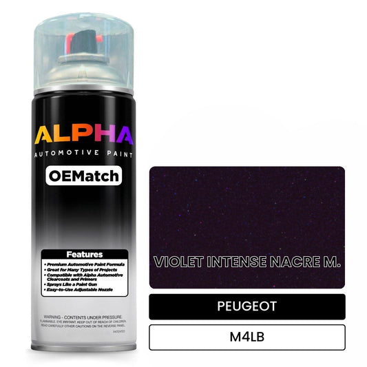 PEUGEOT VIOLET INTENSE NACRE M. M4LB OEMatch Spraycan