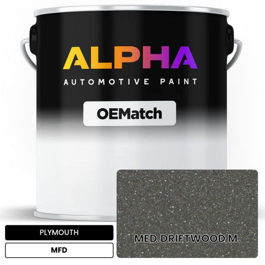 PLYMOUTH MED.DRIFTWOOD M. MFD OEMatch Basecoat