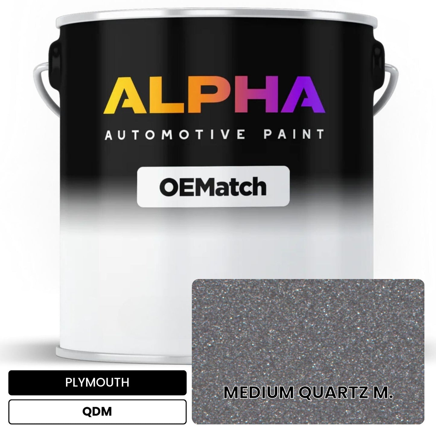 PLYMOUTH MEDIUM QUARTZ M. QDM OEMatch Basecoat