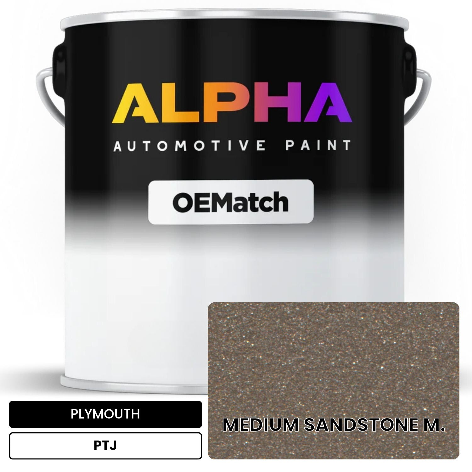 PLYMOUTH MEDIUM SANDSTONE M. PTJ OEMatch Basecoat