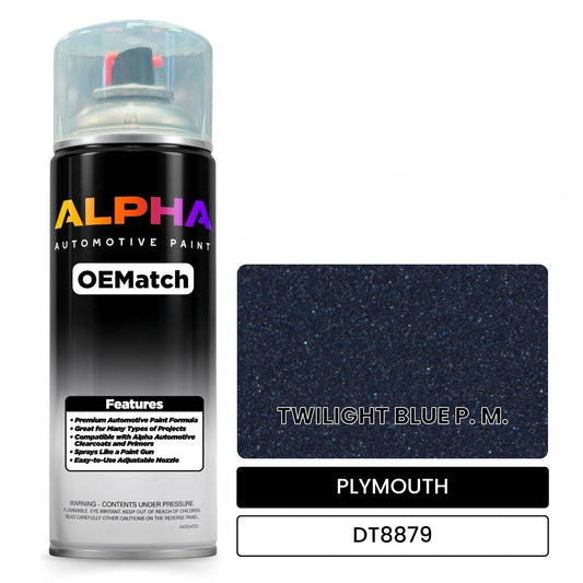 PLYMOUTH TWILIGHT BLUE P. M. DT8879 OEMatch Spraycan