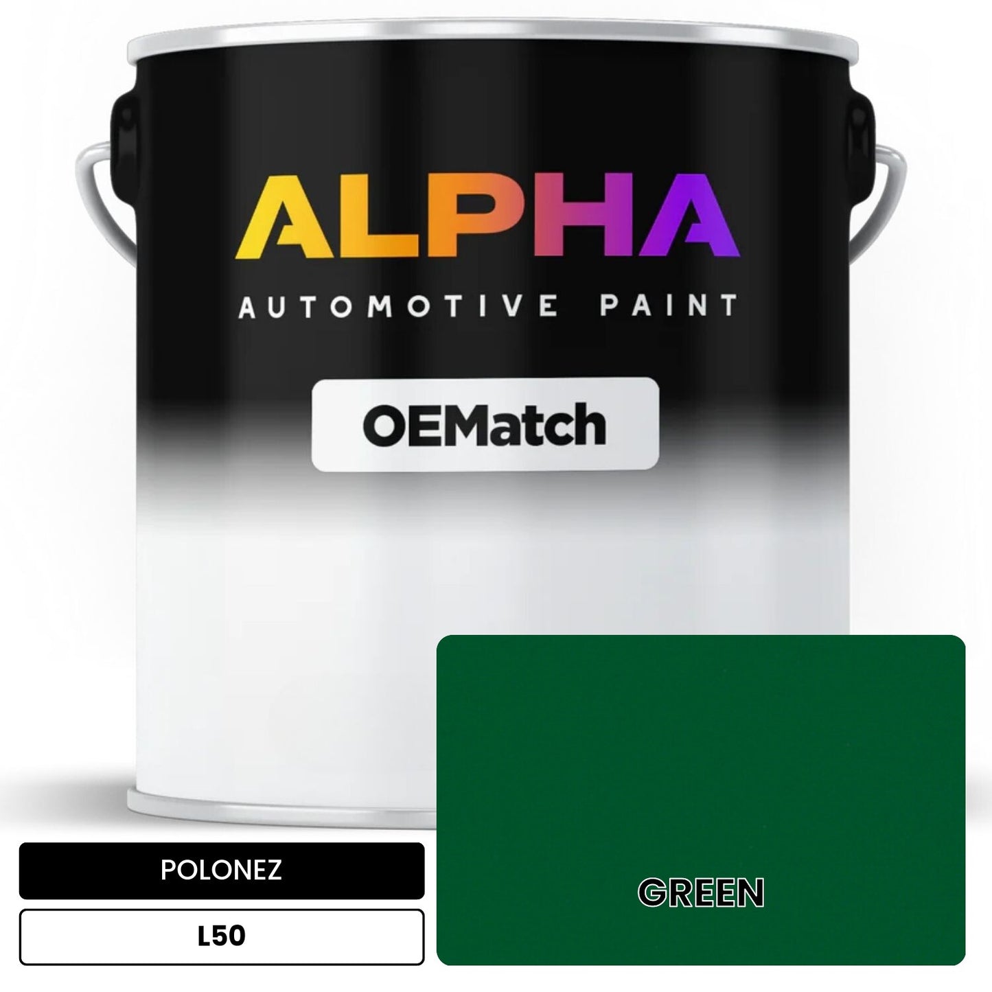 POLONEZ GREEN L50 OEMatch Basecoat